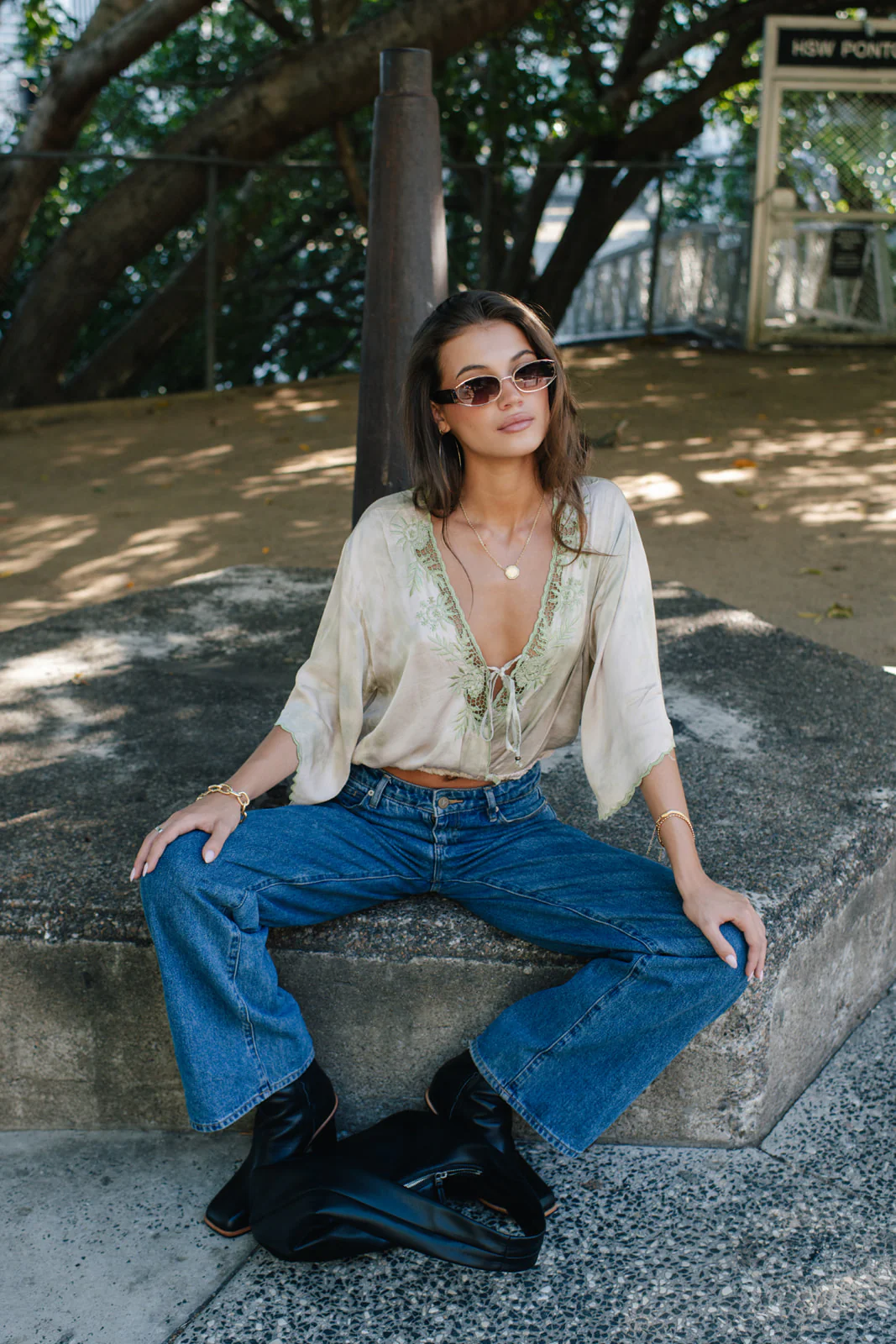Gypsy Blouse - Sage - Image 7