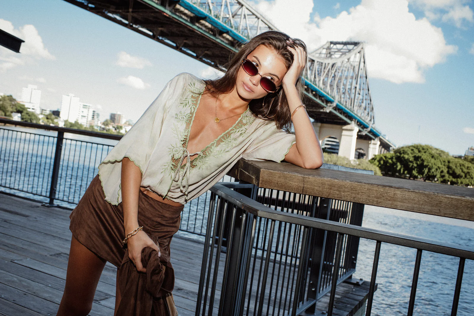 Gypsy Blouse - Sage - Image 8