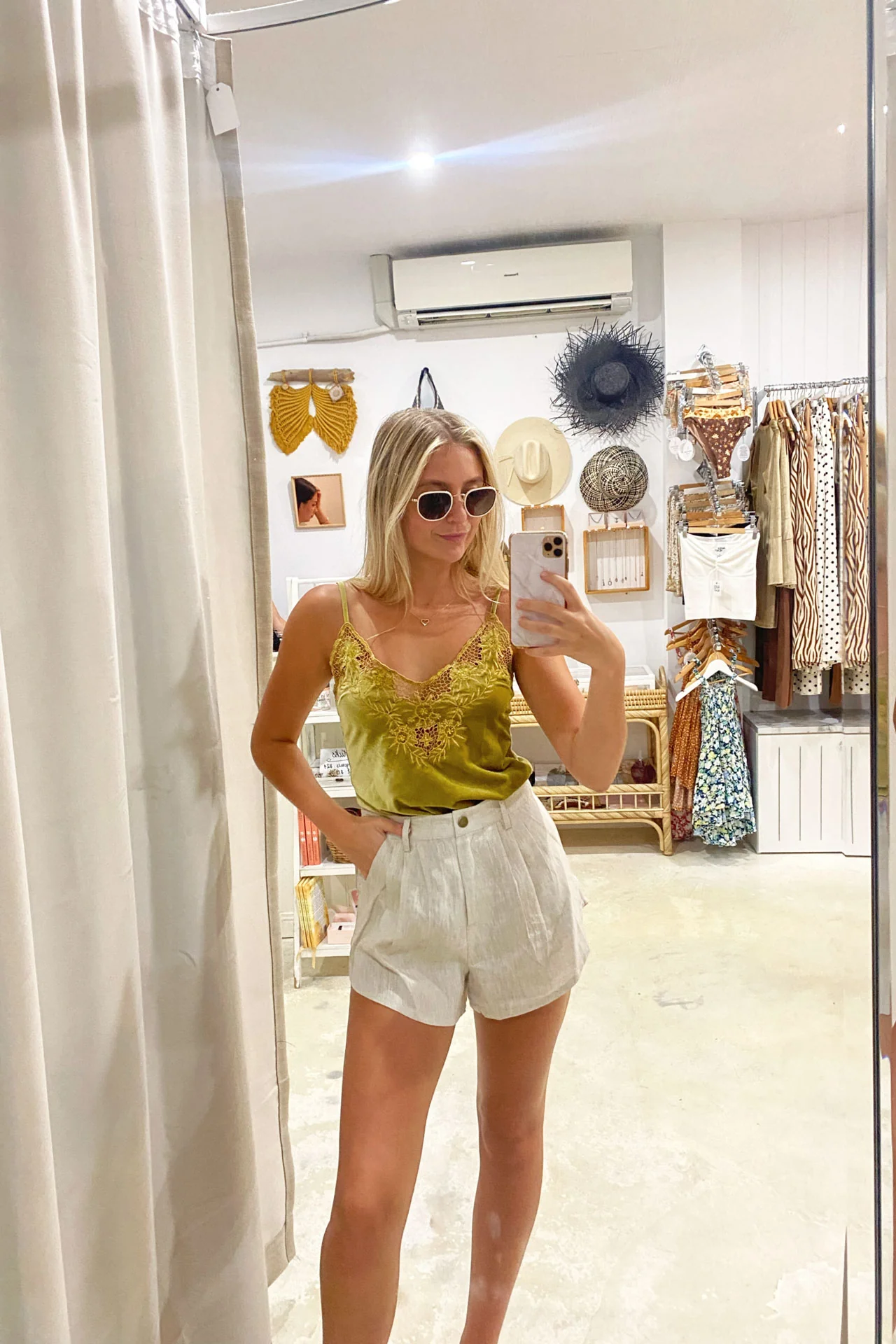 Hendrix Cami - Olive - Image 9