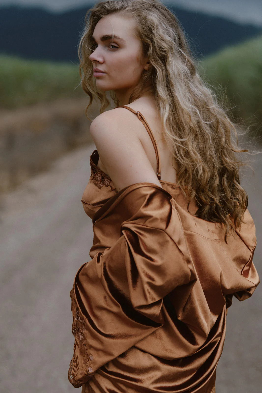 Hendrix Kimono Jacket - Bronze - Image 8