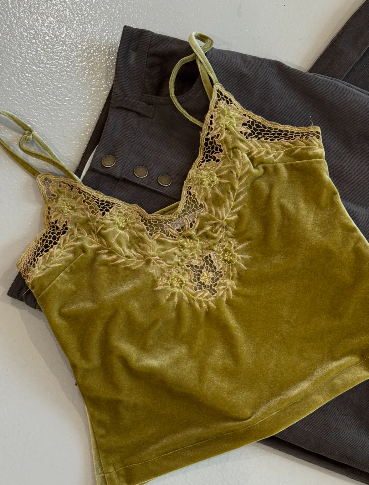 Hendrix Cami - Olive - Image 10