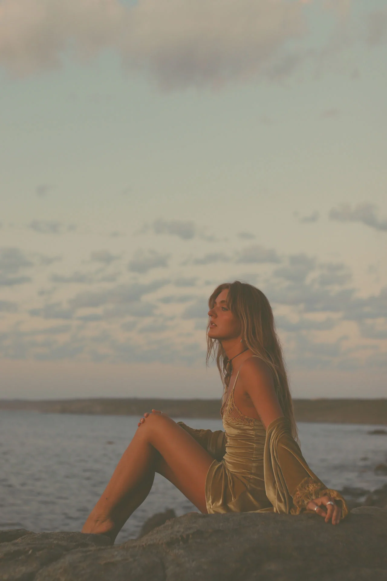 Hendrix Mini Dress - Olive - Image 7