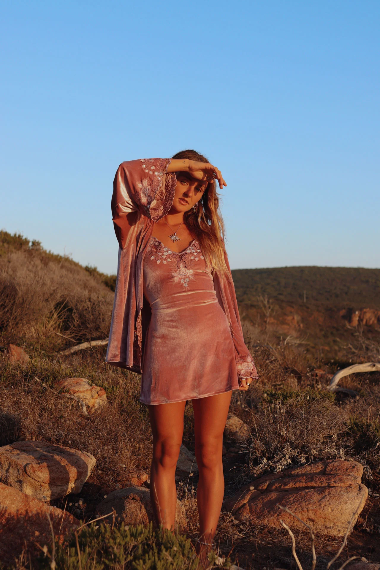 Hendrix Mini Dress - Mulberry - Image 9