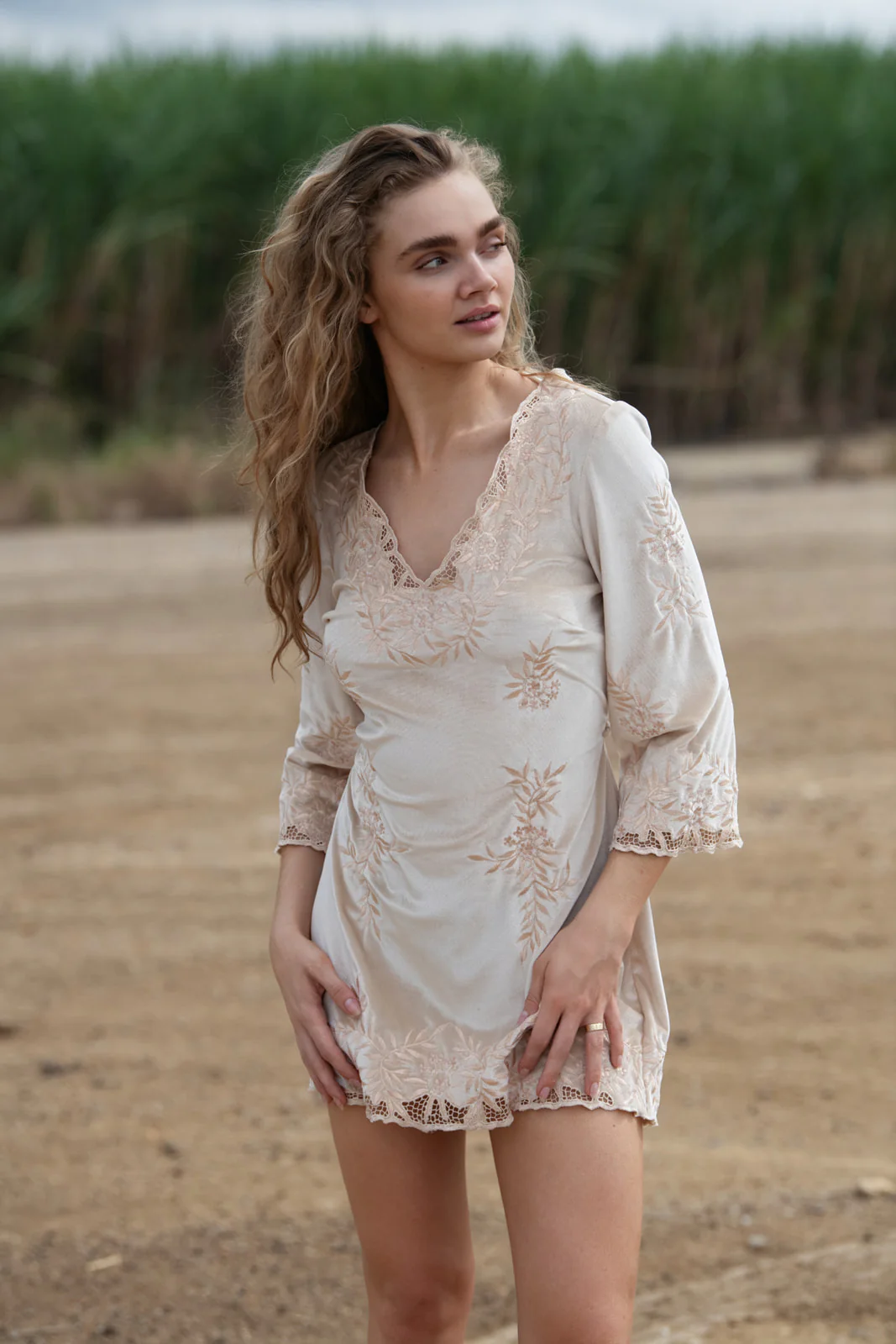 Hendrix Tunic - Cream - Image 7