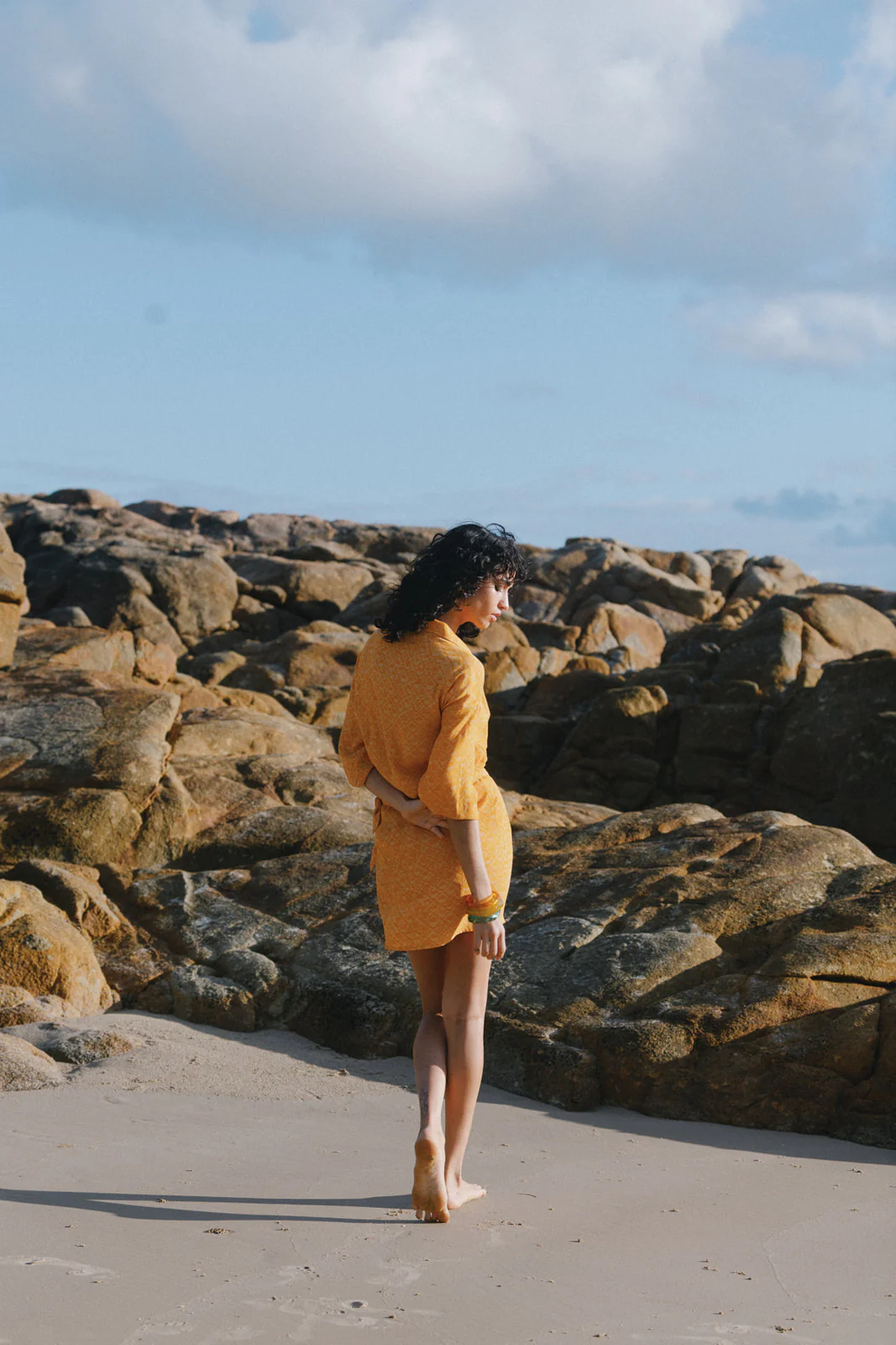 Marigold Button Down Shirt - Image 5
