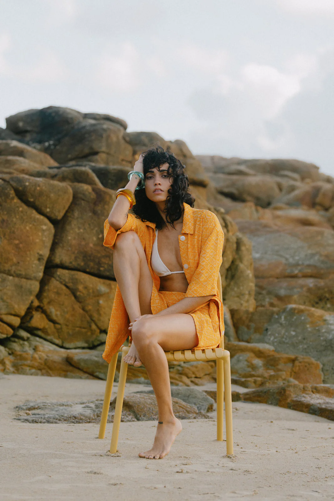 Marigold Button Down Shirt - Image 6