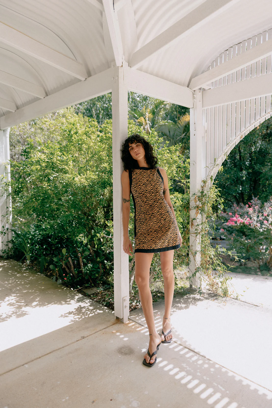 Romy Mini Dress - Solara - Image 4